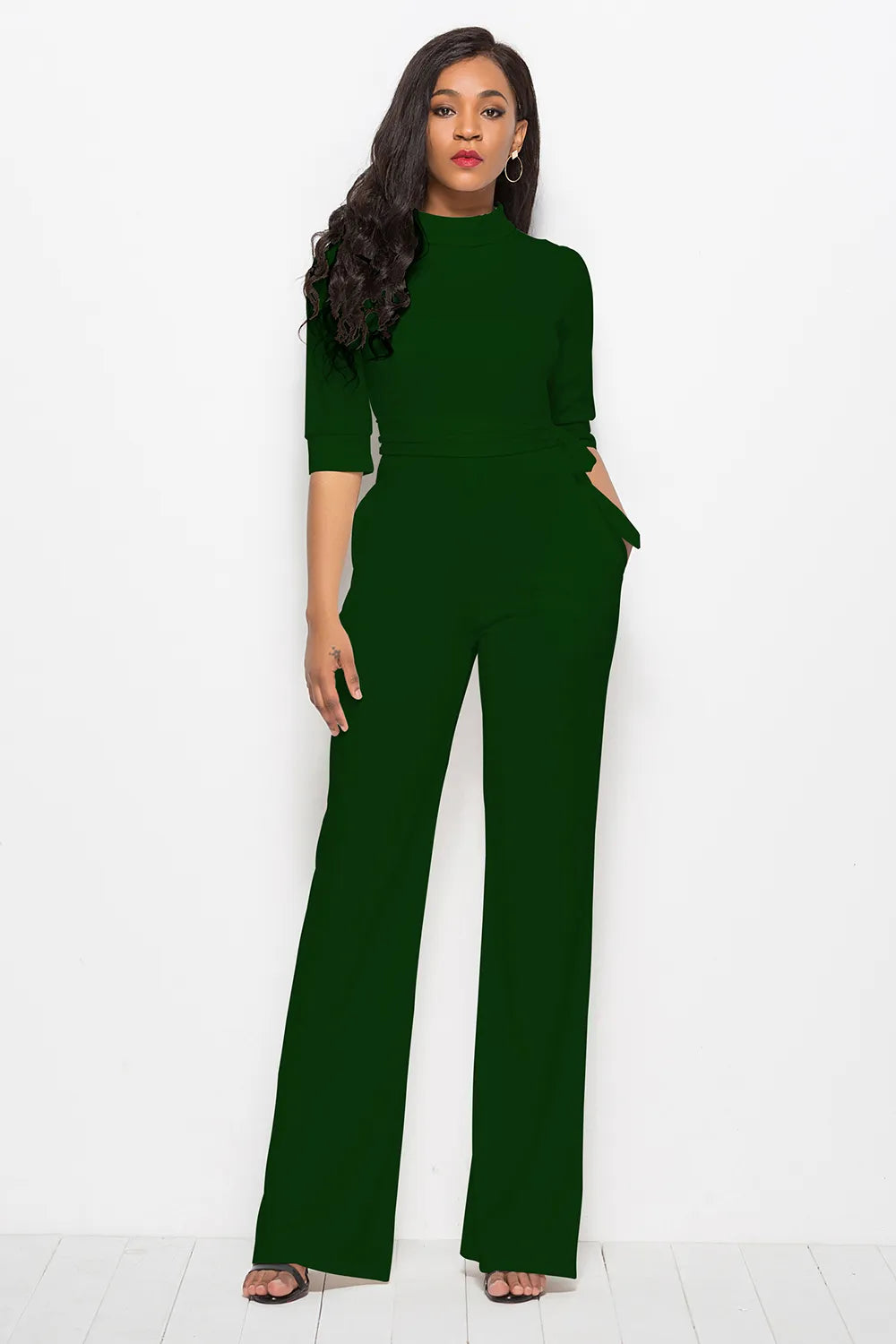 Jumpsuit Palazo Valentina con Cinturón, vista adicional 14