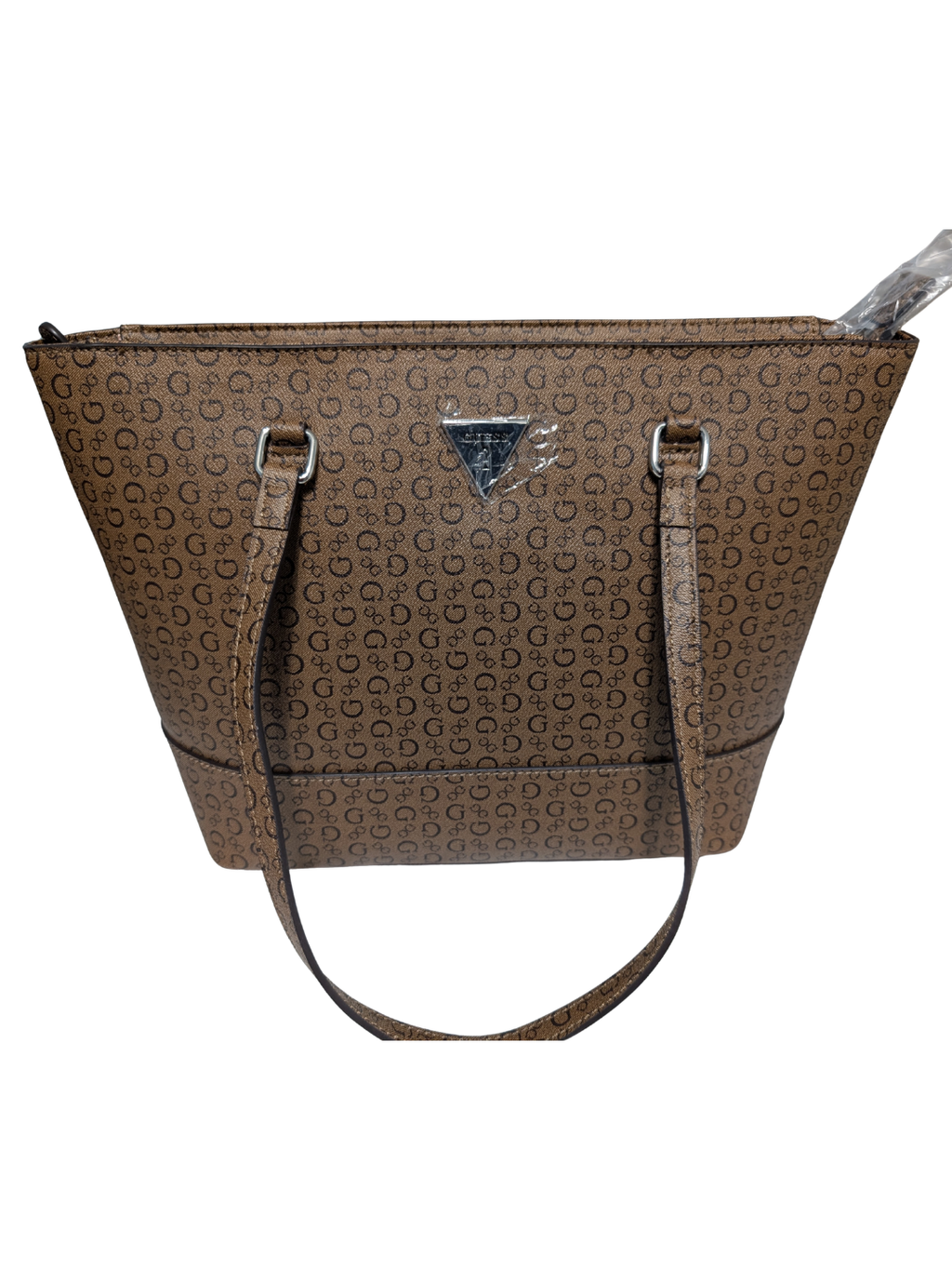 GUESS Bolso Tote Monograma Cocoa