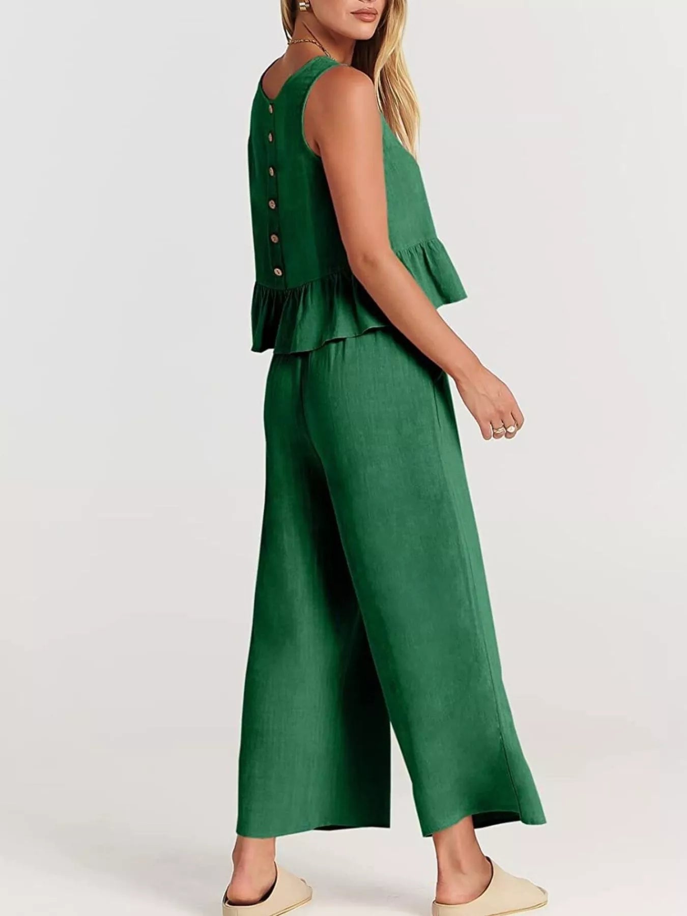 Conjunto Iris con Bajo de Volantes y Pantalón, vista adicional 16