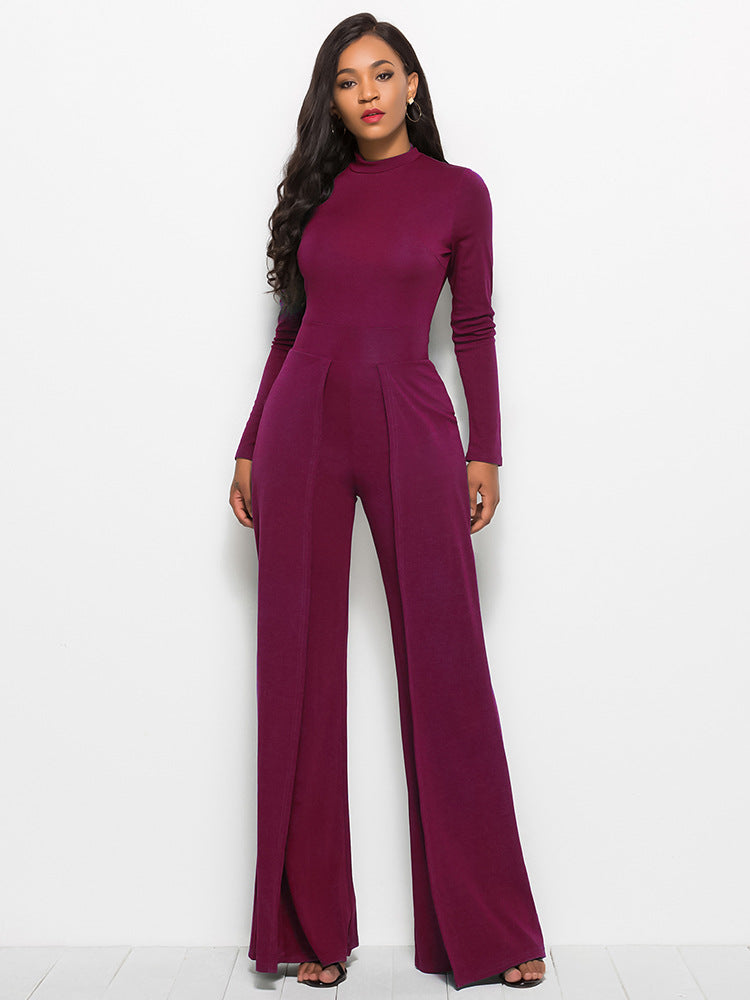 Jumpsuit Palazo Elena con Cuello Alto, vista adicional 10