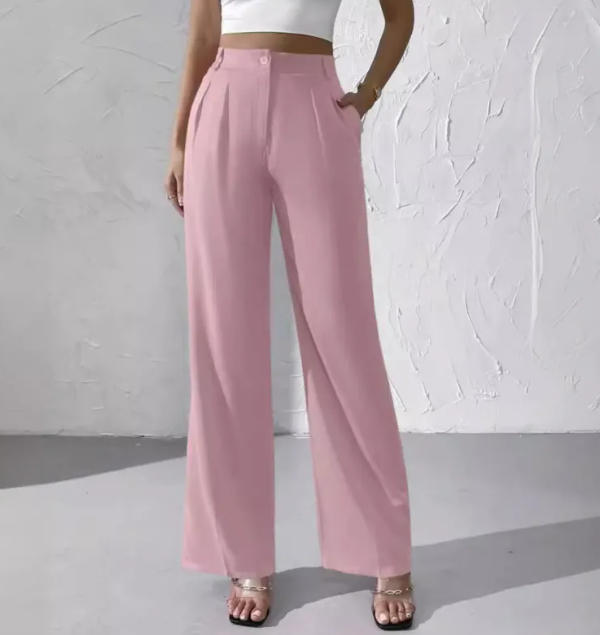 Pantalón Sastre Mariela de Tiro Alto y Pierna Ancha, vista adicional 21