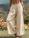 Pantalón Bohemio Paloma de Pierna Ancha