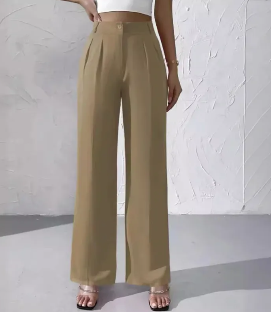 Pantalón Sastre Mariela de Tiro Alto y Pierna Ancha, vista adicional 18