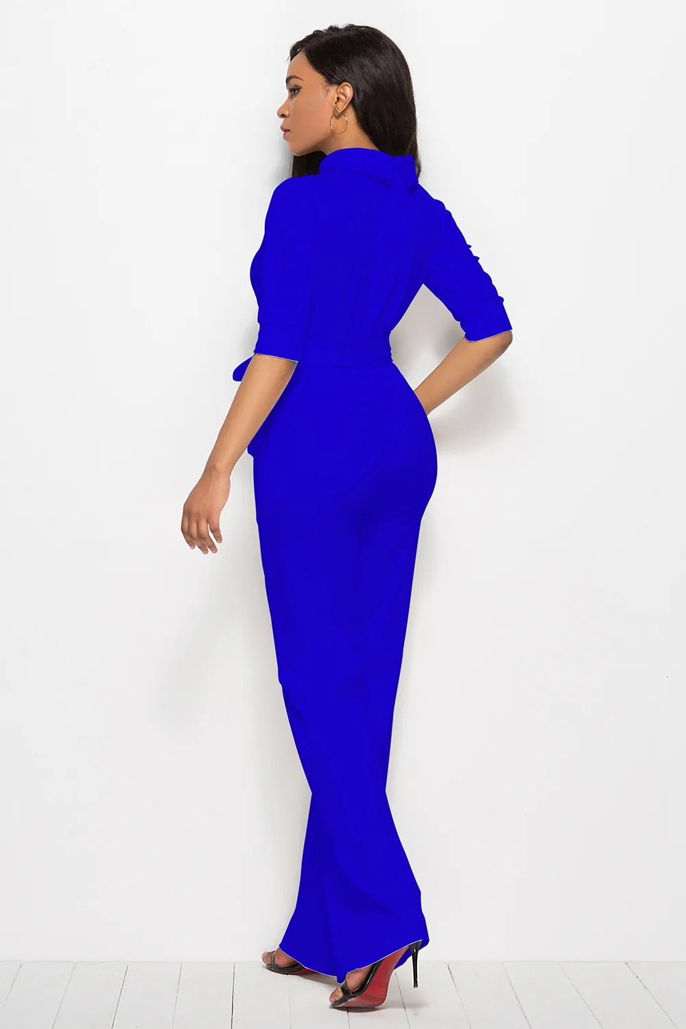 Jumpsuit Palazo Valentina con Cinturón, vista adicional 6