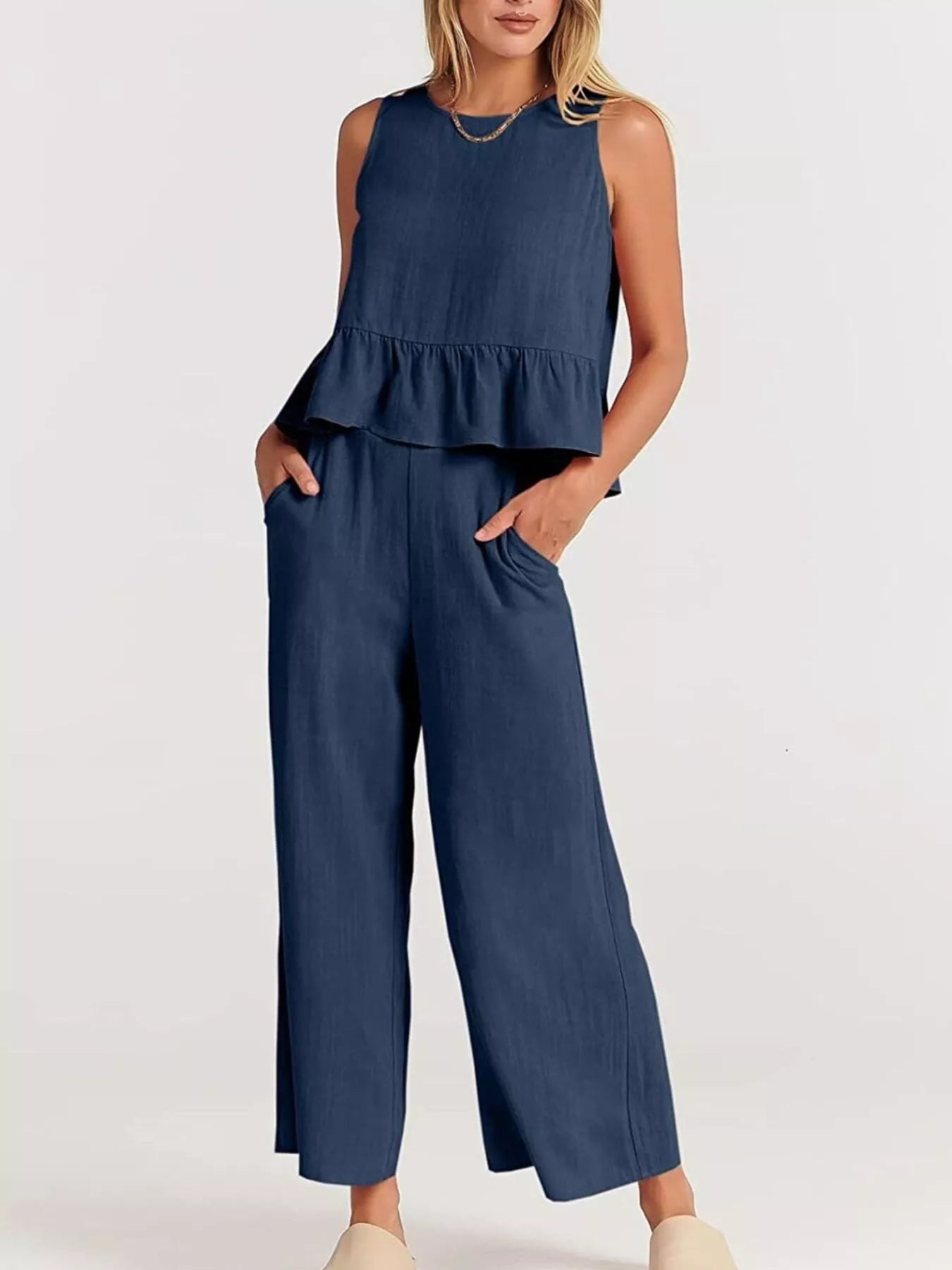 Conjunto Iris con Bajo de Volantes y Pantalón, vista adicional 24