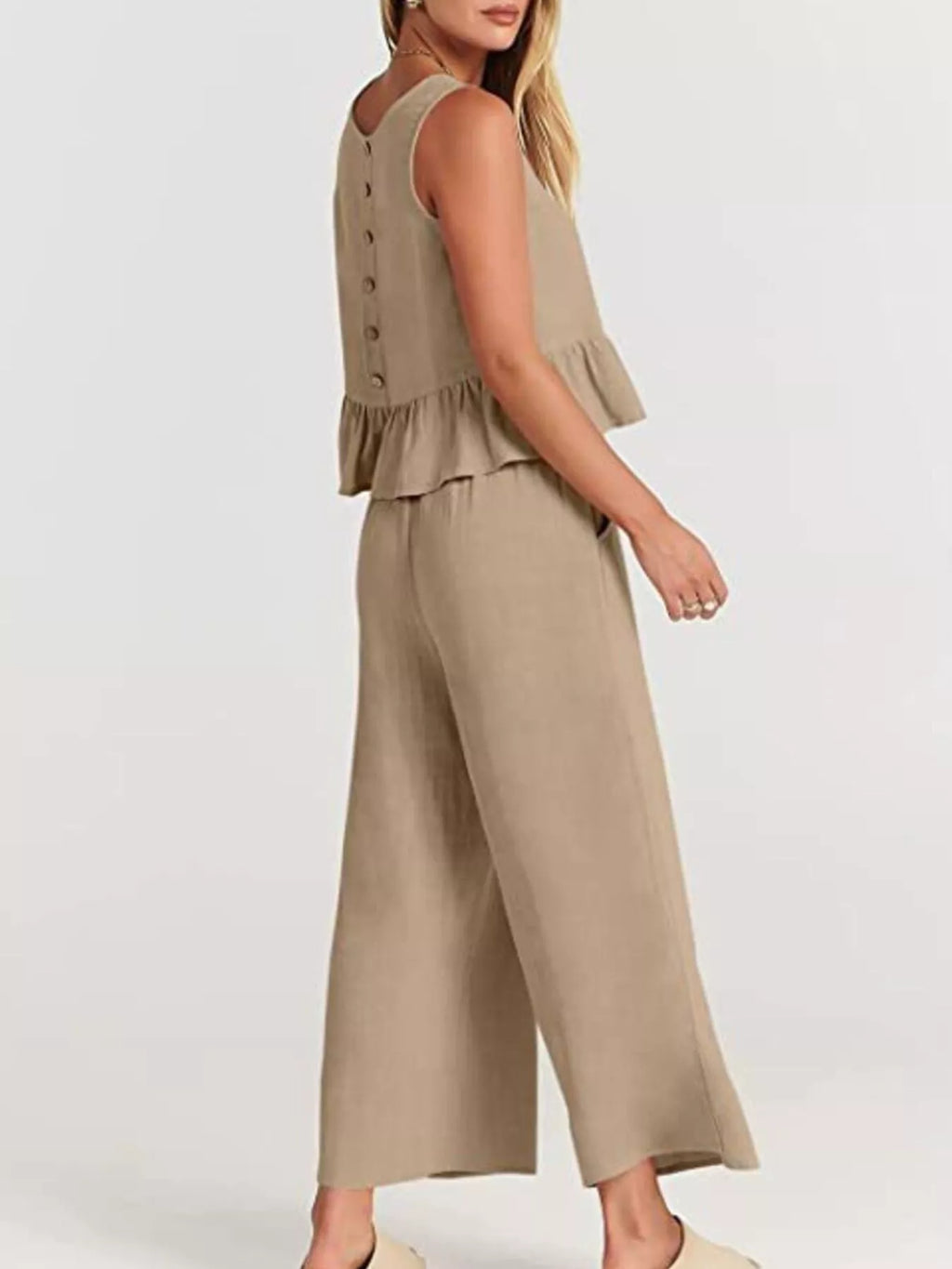 Conjunto Iris con Bajo de Volantes y Pantalón, vista adicional 21
