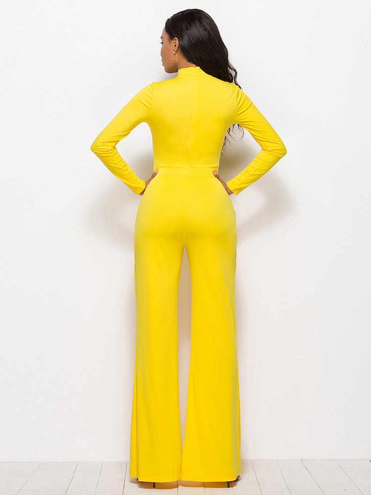 Jumpsuit Palazo Elena con Cuello Alto, vista adicional 21