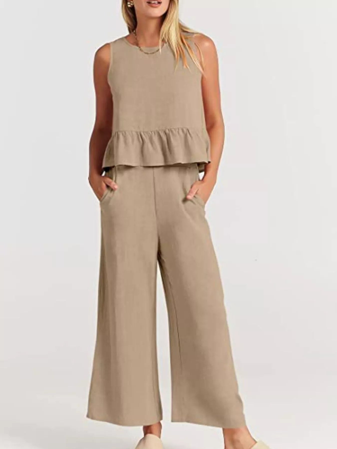 Conjunto Iris con Bajo de Volantes y Pantalón, vista adicional 19