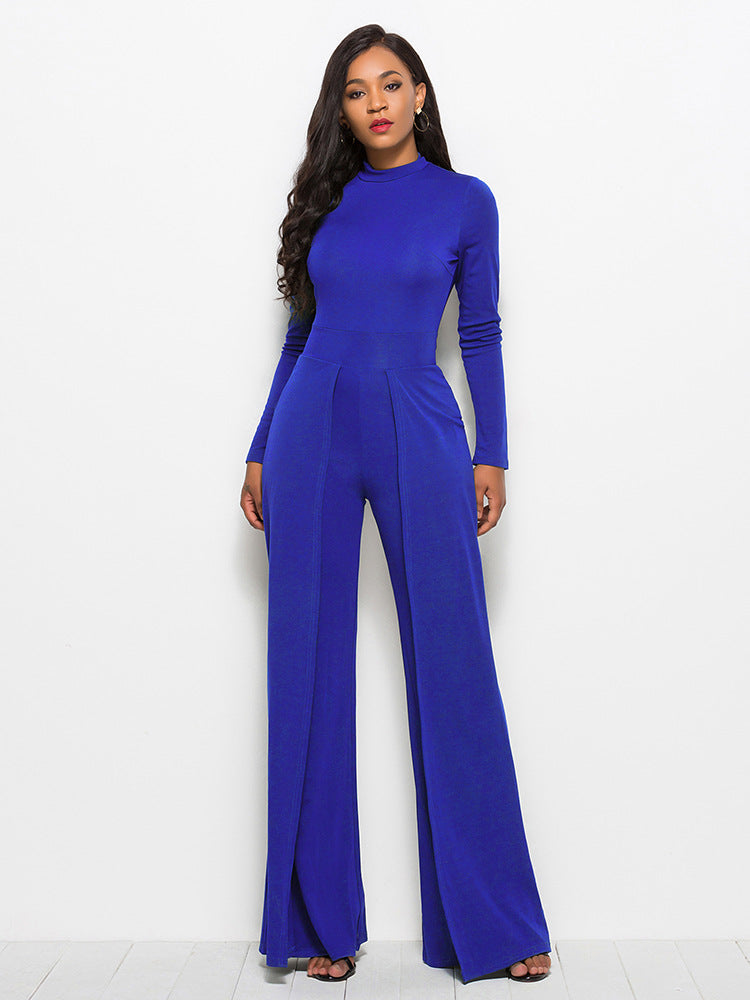 Jumpsuit Palazo Elena con Cuello Alto, vista adicional 26