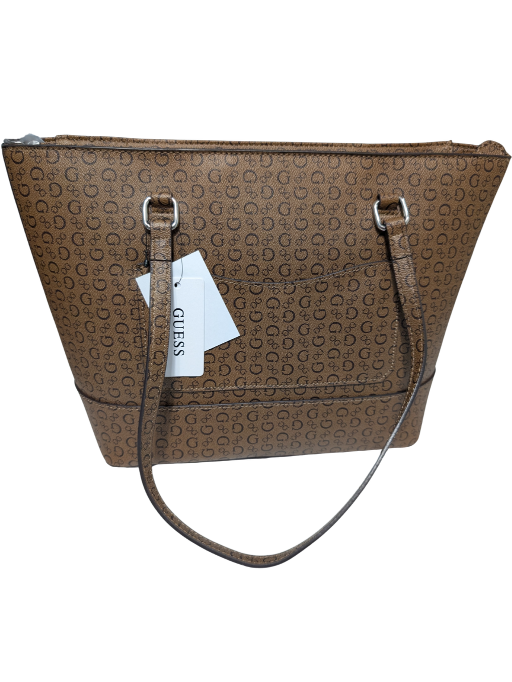 GUESS Bolso Tote Monograma Cocoa