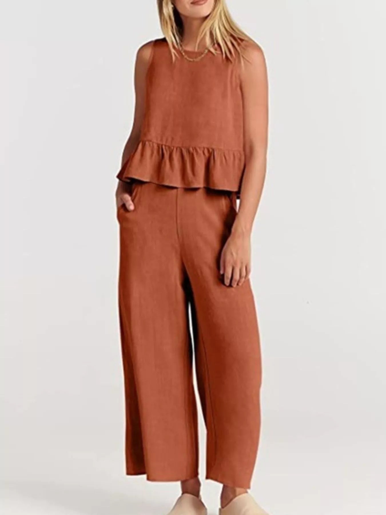 Conjunto Iris con Bajo de Volantes y Pantalón, vista adicional 28
