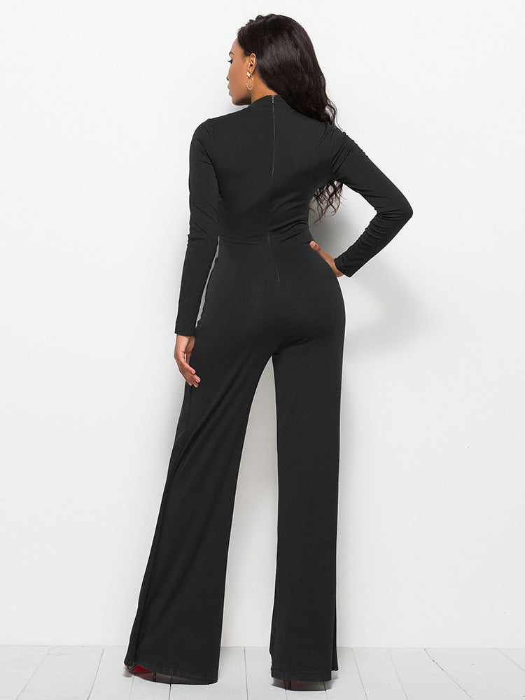 Jumpsuit Palazo Elena con Cuello Alto, vista adicional 9