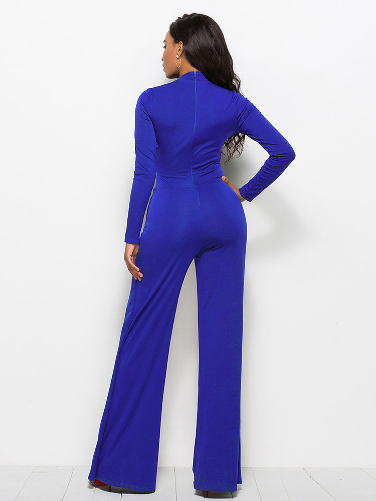 Jumpsuit Palazo Elena con Cuello Alto, vista adicional 29