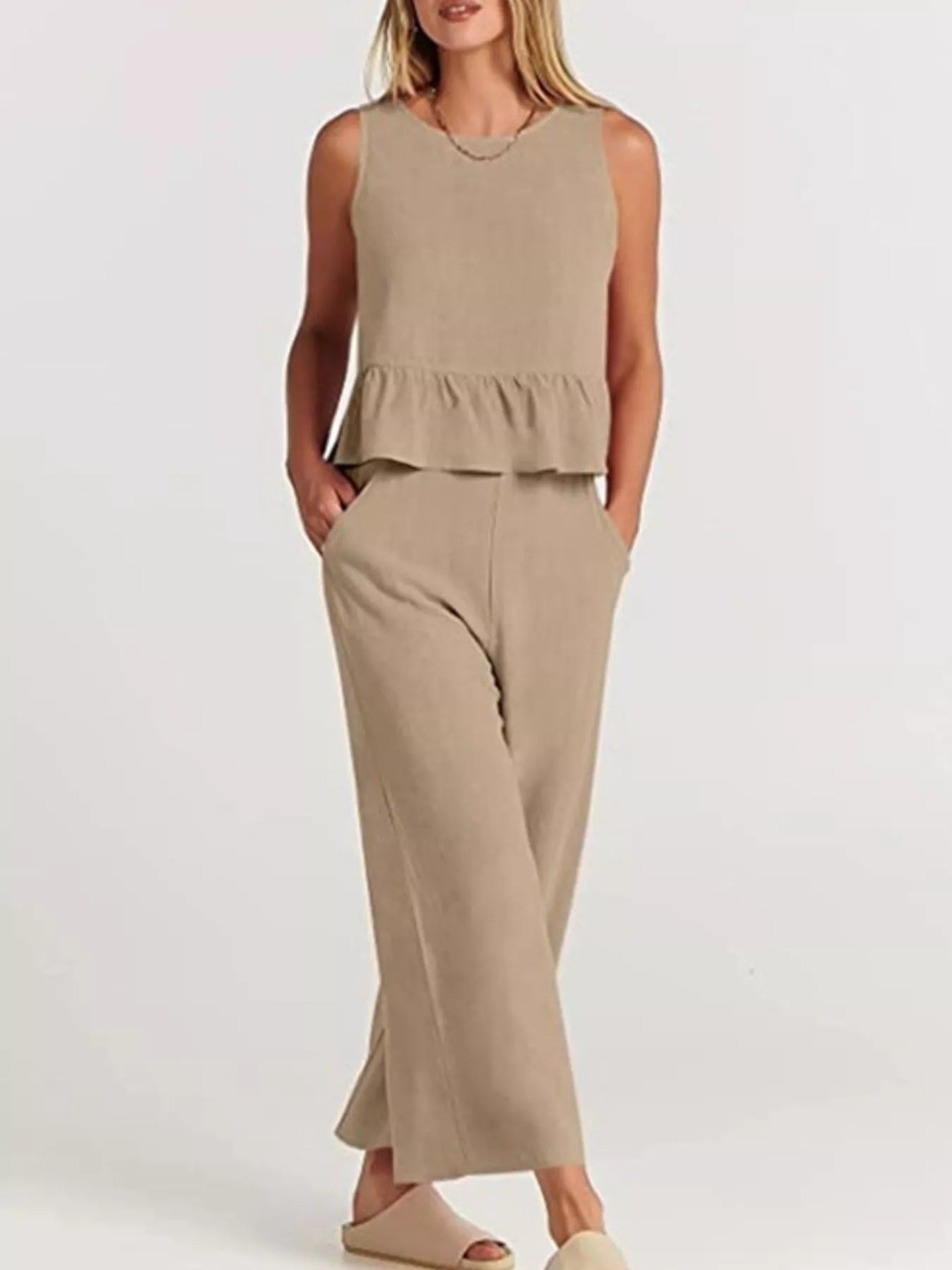 Conjunto Iris con Bajo de Volantes y Pantalón, vista adicional 17