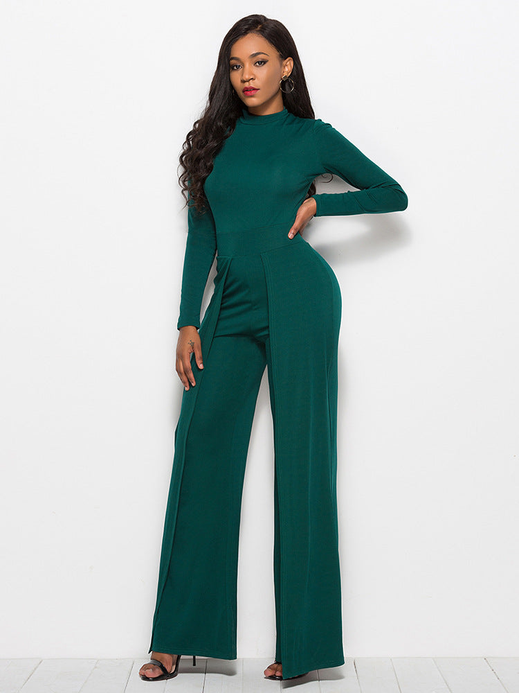 Jumpsuit Palazo Elena con Cuello Alto, vista adicional 2