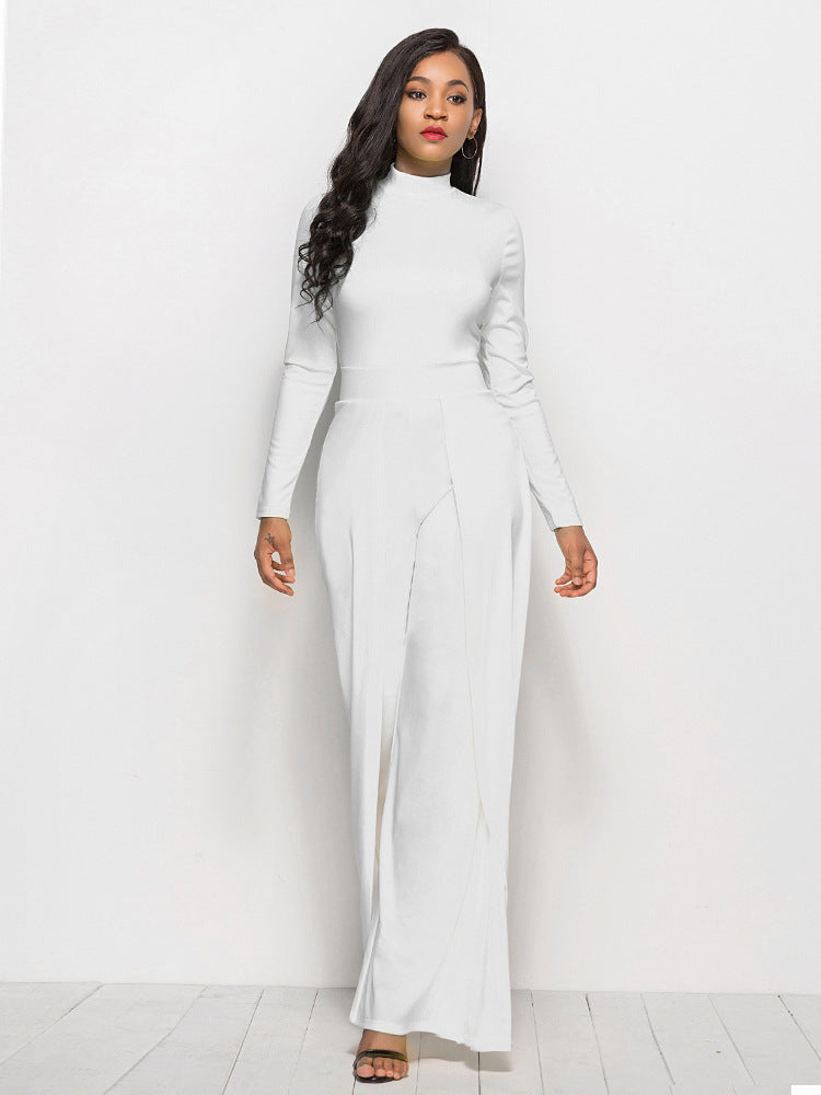 Jumpsuit Palazo Elena con Cuello Alto, vista adicional 14