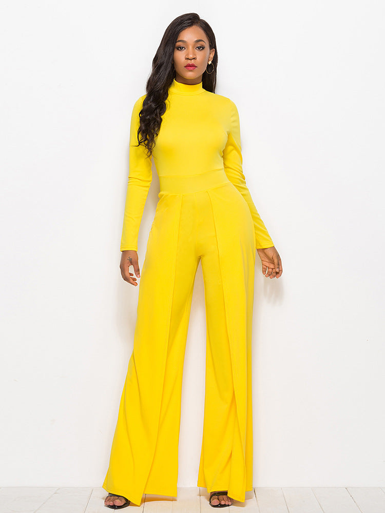 Jumpsuit Palazo Elena con Cuello Alto, vista adicional 17