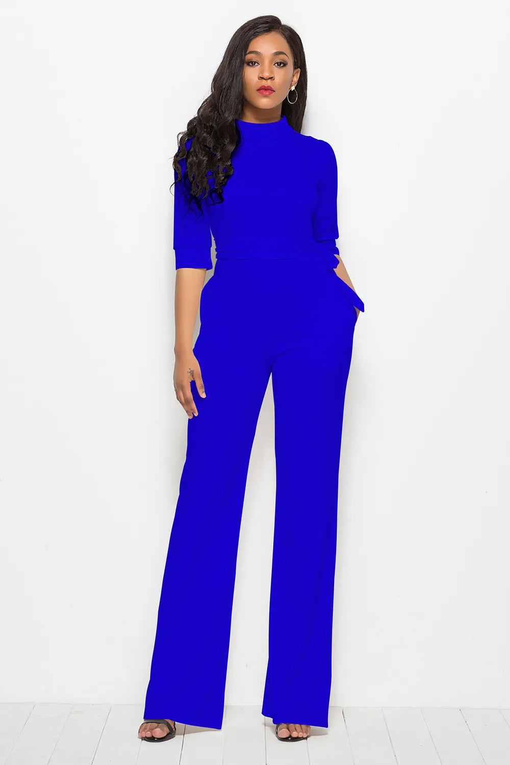 Jumpsuit Palazo Valentina con Cinturón, vista adicional 5
