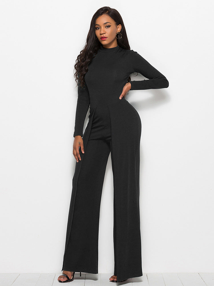 Jumpsuit Palazo Elena con Cuello Alto, vista adicional 7