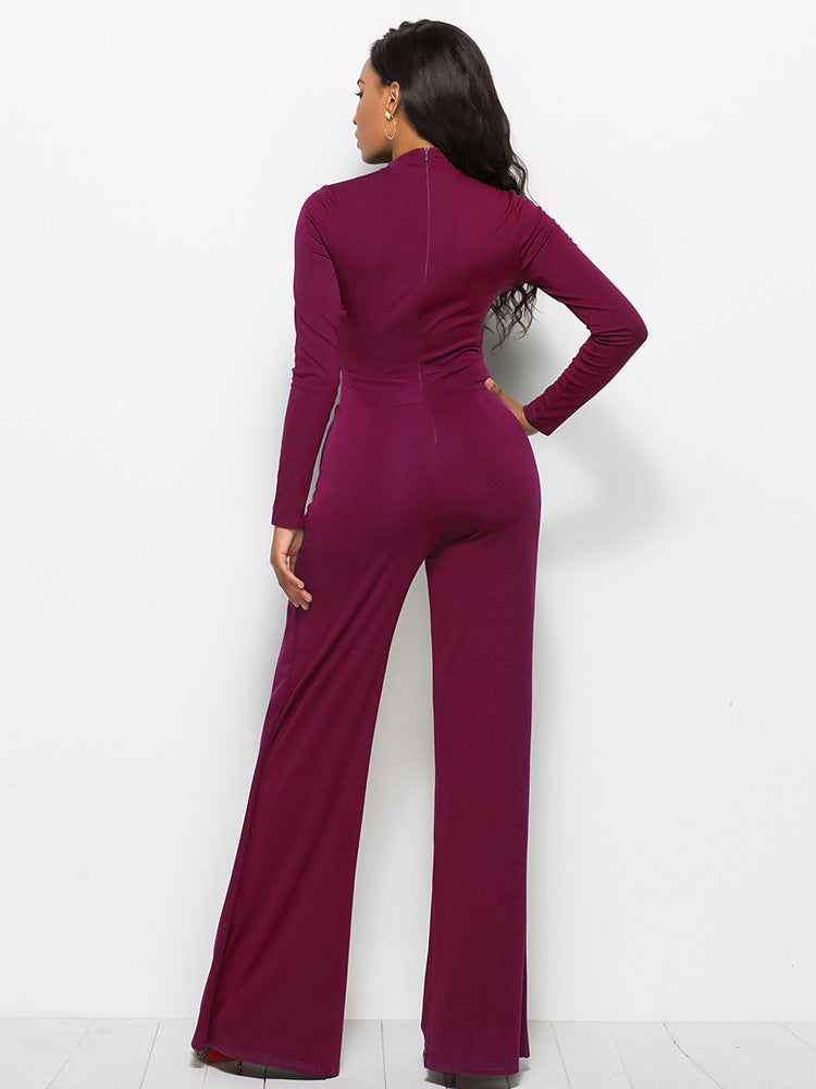 Jumpsuit Palazo Elena con Cuello Alto, vista adicional 13