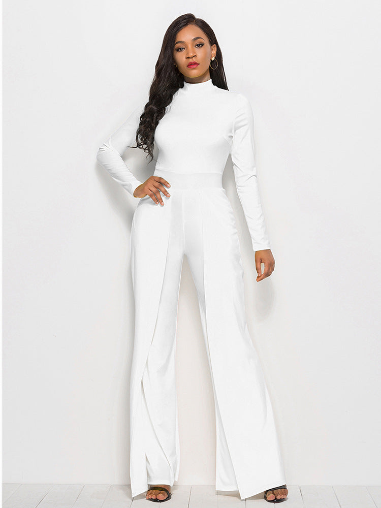Jumpsuit Palazo Elena con Cuello Alto, vista adicional 15