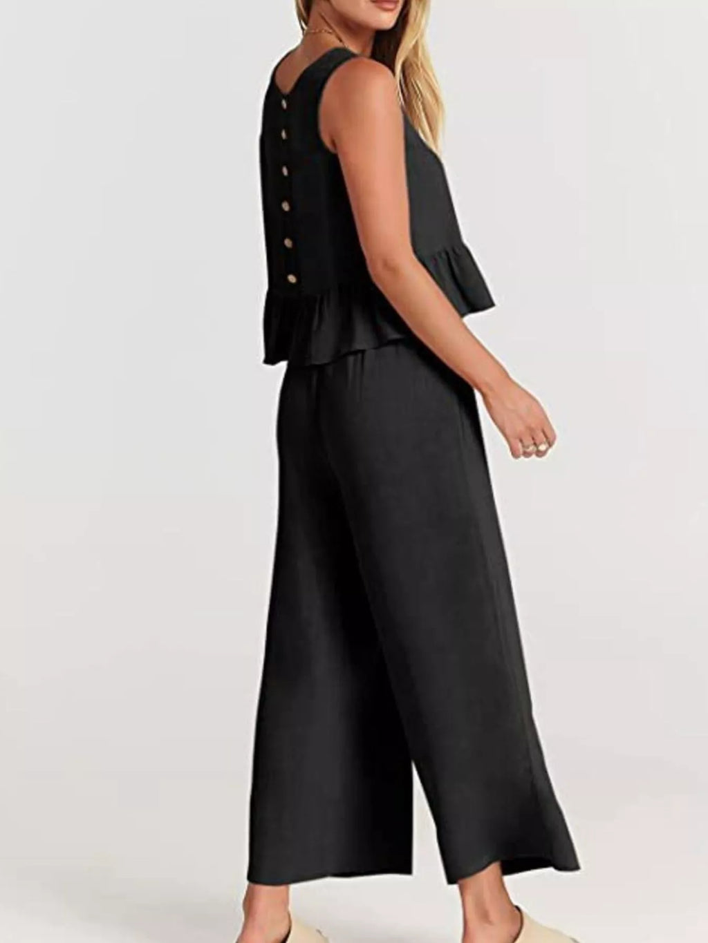 Conjunto Iris con Bajo de Volantes y Pantalón, vista adicional 11