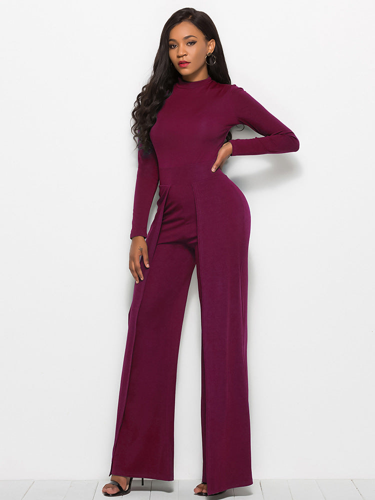 Jumpsuit Palazo Elena con Cuello Alto, vista adicional 11