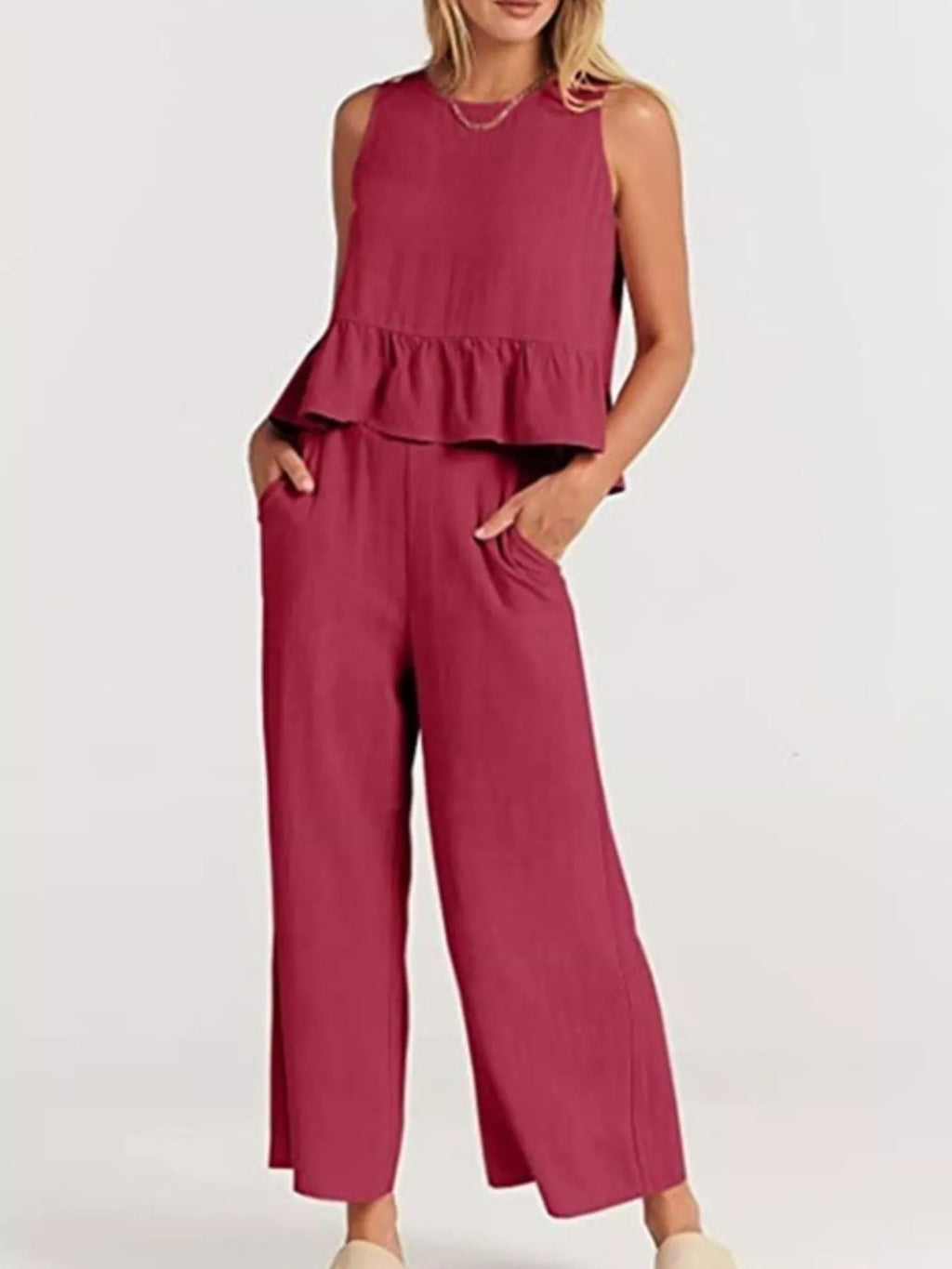 Conjunto Iris con Bajo de Volantes y Pantalón, vista adicional 29